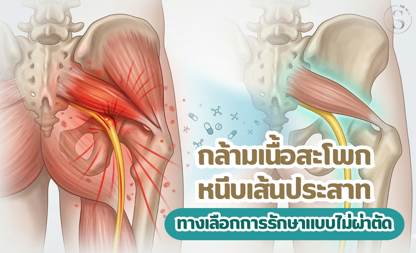 กล้ามเนื้อสะโพกหนีบเส้นประสาท ยารักษา