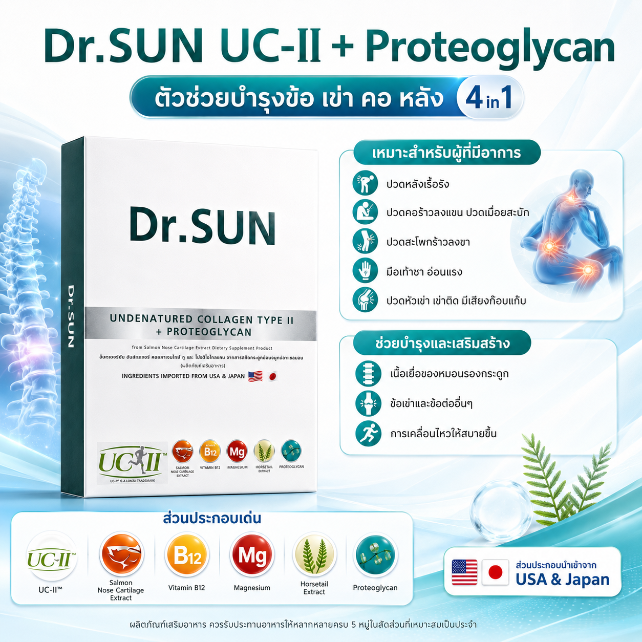 DrSUN 4in1 UC-II + Proteoglycan